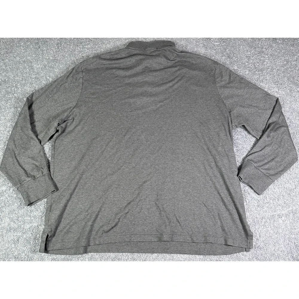 Ralph Lauren Polo Shirt Long Sleeve Men's 2XL XXL Flesh Pony Logo Preppy Casual